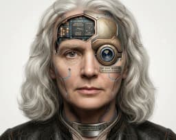 Isaac Newton — BioConfiguration™ portrait