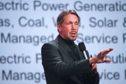 Portrait of Larry Ellison