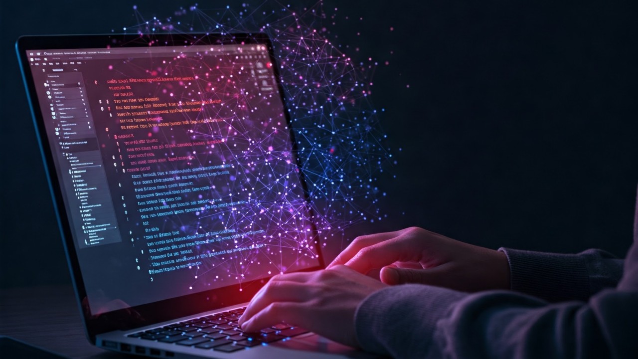 Chained AI prompts feeding each output into the next step of a website design workflow