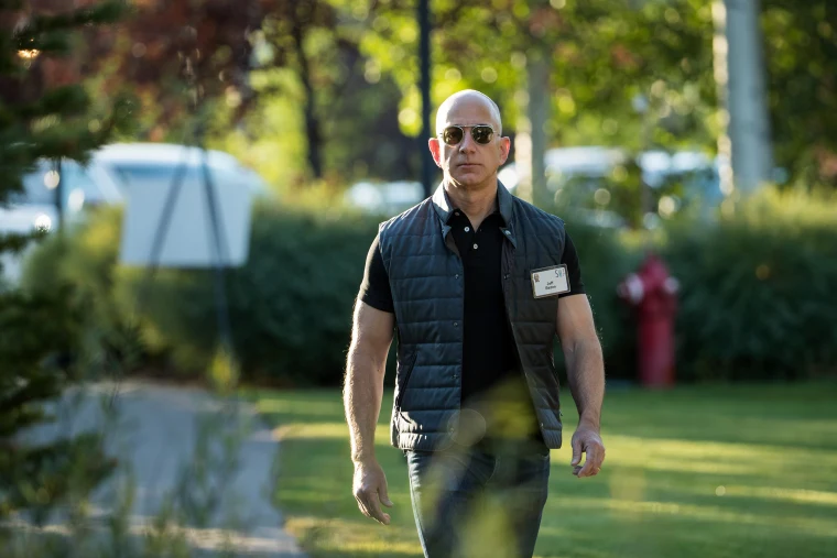 Portrait of Jeff Bezos